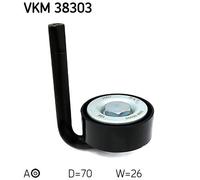 SKF VKM 38303 Tendeur de courroie, courroie trapézoïdale à nervures pour BMW