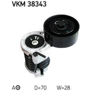 SKF VKM 38343 Poulie, tendeur de courroie d'accessoire