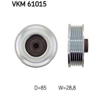 SKF VKM 61015 Poulie renvoi/transmission, courroie trapézoïdale à nervures pour