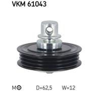 SKF VKM 61043 Tendeur de courroie, courroie trapézoïdale à nervures pour TOYOTA
