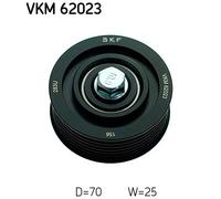 SKF VKM 62023 Poulie renvoi/transmission, courroie trapézoïdale à nervures pour
