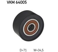 SKF VKM 64005 Poulie renvoi/transmission, courroie trapézoïdale à nervures pour