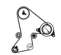 SKF VKMA 06214 Kit de Distribution