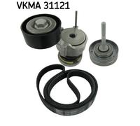 SKF VKMA 31121 Jeu de courroies trapézoïdales à nervures pour SEAT,SKODA,VW