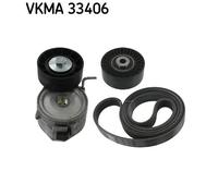 SKF VKMA 33406 Jeu de courroies trapézoïdales à nervures pour CITROËN,PEUGEOT