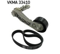 SKF VKMA 33410 Jeu de courroies trapézoïdales à nervures pour CITROËN,DS,MINI,PE