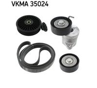 SKF VKMA 35024 Jeu de courroies trapézoïdales à nervures pour OPEL,VAUXHALL