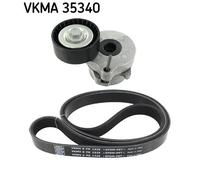 SKF VKMA 35340 Jeu de courroies trapézoïdales à nervures pour OPEL,VAUXHALL