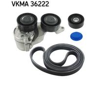 SKF VKMA 36222 Jeu de courroies trapézoïdales à nervures pour VOLVO