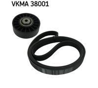 SKF VKMA 38001 Jeu de courroies trapézoïdales à nervures