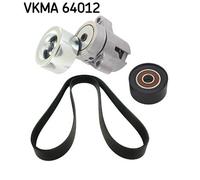 SKF VKMA 64012 Jeu de courroies trapézoïdales à nervures pour MAZDA