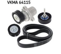 SKF VKMA 64115 Jeu de courroies trapézoïdales à nervures pour MAZDA