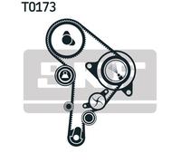SKF VKMC 01130-3 Pompe à eau + kit de courroie crantée pour SEAT,SKODA,VW