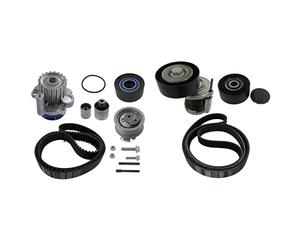 SKF VKMC 01263-1 Kit de distribution avec pompe à eau & VKMA 31127 Kit de courroie multi-V