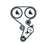 Kit de distribution + pompe à eau Tôle d'acier VKMC 06020 SKF pour LADA RENAULT