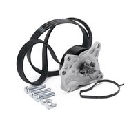 SKF Pompe à eau et kit de courroie trapézoïdale à nervures VKMC 33817