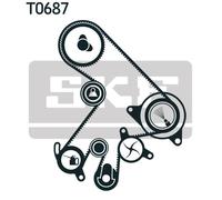 SKF VKMC 91303 Pompe à eau + kit de courroie crantée pour TOYOTA