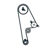 Kit de distribution + pompe à eau Tôle d'acier VKMC 93006 SKF pour HONDA CRX III