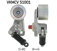SKF VKMCV 51001 Tendeur de courroie, courroie trapézoïdale à nervures pour MERCE