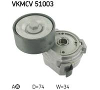 SKF VKMCV 51003 Poulie-tendeur, courroie trapézoïdale à nervures pour ,MERCEDES-