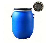 SKFHWIK Fût Alimentaire for Eau, Fermentation Et Réserve D’Urgence | PEHD neuf for maison, ferme et camping, avec large ouverture et fermeture sécurisée(100L)