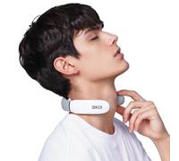 SKG 4356E-Masseur de cou-Blanc-Masseur d'épaule cervicale intelligent Le cadeau de Noël idéal