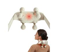 SKG Appareil de massage Shiatsu avec chaleur, tête de massage 6D blanche, cadeau pour hommes et femmes, H7 Ultra