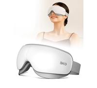 SKG Masseur oculaire chauffant, portable, pour détendre et soulager la fatigue oculaire, masseur oculaire avec Bluetooth, idéal pour la fête des mères ou un anniversaire pour maman, papa