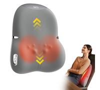 SKG TS700 Support lombaire de massage, Tête de massage 4D, Massage sur rail, Pour bureau et domicile, Cadeau pour l'être aimé