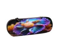 SKGOHLH Mysterious Marine Creatures Étui de rangement en cuir multi-emplacements pour stylos
