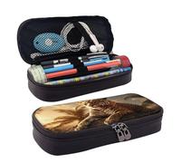 SKGOHLH Trousse imprimée double face Motif léopard | The Leopard Lost Impression intégrale double face imperméable et résistante aux taches pour les voyages et le bureau