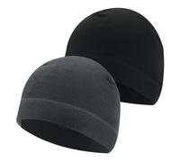 SKHAOVS 2 Pcs Bonnet Chapeau Bonnet Course Running Cyclisme Homme Femme, Running Bonnet de Cyclisme en Polaire, Bonnet Course Hiver, Bonnets Légers Chapeaux Running Casque Cyclisme
