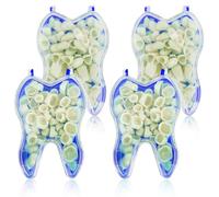 SKHAOVS 200 Pièces Couronne Temporaire, Dent Provisoire, Facette Dentaire, Fausses Dents, Fausses Dents Multi-Usages, Kit Réparation Dentaire, pour les soins bucco-dentaires