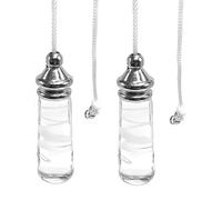 SKHAOVS 2pcs Cordon de Traction de lumière de Salle de Bain Cristal Cordon de Traction poignée Lampe Tirer vers pour plafonnier Ventilateur Salle de Bain Interrupteur de lumière (150cm)