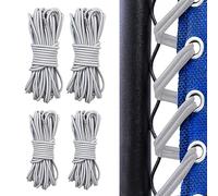 SKHAOVS 4 Pièces Corde Remplacement élastiques, Elastique Lafuma, Cordons De Remplacement De Chaise Zéro Gravité, Lafuma Fauteuil Relax, Zero Gravity Chaise Pliante, Chaise Longue (Gris)