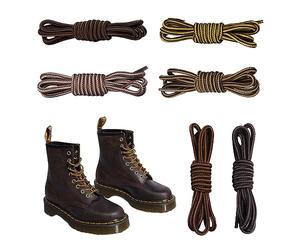 SKHAOVS 6 Paires Lacets Ronds pour Bottes, Bottines, Chaussures de Sécurité ou de Travail, Chaussures de Marche, Baskets (100cm)