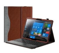 Skhawen for Microsoft Surface Pro X 13 Pouces, Cover Tablet Cuir PU Stand Stand Coquille magnétique for Microsoft Surface Pro X 13" (Couleur : Marron)
