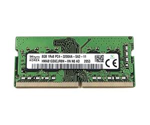 SKhynix SK Hynix 8 Go SODIMM DDR4 3200 PC4 3200AA 1Rx8 HMA81GS6CJR8N-XN Mémoire RAM SO-DIMM pour ordinateur portable Dell HP Lenovo et autres systèmes 8 Go