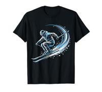 Ski acrobatique Skier Action Sports d'hiver Art T-Shirt