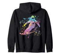 Ski Alpin Sports d'hiver Ski Nordique Sweat à Capuche