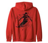 Ski Alpin Sports d'hiver Ski Nordique Sweat à Capuche