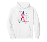 Ski Alpin Sports d'hiver Ski Randonnée Sweat à Capuche