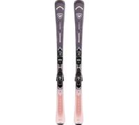 Rossignol - Pack skis all-mountain - Arcade 80 W + Xpress 10 GW B83 2026 pour Femme en Bois - Taille 150 cm - Gris Gris 150 cm