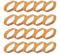 Ski Brake Retainers | Elastic Ski Straps | Snowboard Binding Straps | Ski Tuning Kit | 20x Elastic Ski Straps Rubber | Winter Outdoor Sports Ski Accessories for Improved Safety and Fun