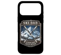 Ski Dad Officiel Slope Safety Officer Fête des Pères Skier Fun Coque pour iPhone 17 Pro Max
