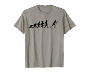 Ski de Fond Evolution Sports d'hiver Amusants T-Shirt