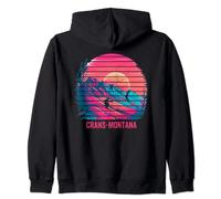 Ski et après-ski - Crans de sports d'hiver Montana Suisse Sweat à Capuche