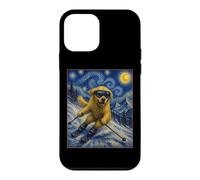 Ski Golden Retriever Art Skiier Chien sur Ski Hill Coque pour iPhone 12 Mini