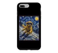 Ski Golden Retriever Art Skiier Chien sur Ski Hill Coque pour iPhone 7 Plus/8 Plus