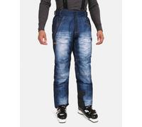 Ski homme des pantalons Kilpi DENIMO-M bleu foncé XXL